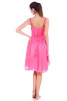 Fasense Women Satin Slip Nightwear Sleepwear Short Nighty Dp057 C