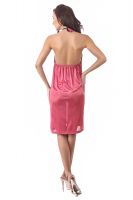 Fasense Women Stylish Satin Nightwear Sleepwear Short Nighty Dp081 B