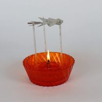 Self Rotation Reflection Diya (set Of 1)
