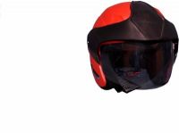 Aeroh Open Face Isi Helmet (red)