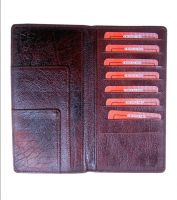 Pooja Exports Genuine Leather Passport Holder