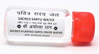 Kuhu Creations Vedroopam Sacred Puja Jal Prayer Water For Chanting Mantras,(saryu Jal, Ayodhya Dham-small Bottle 1 Unit)