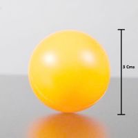 Kuhu Creations Supreme 24 PCs Small (3cm) Ping Pong Style.