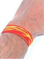 Kuhu Creations Vedroopam Sacred Kalawa Mauli Puja Thread, Nazar Dhaga, (red Yellow Cotton Reel, 6 Units)