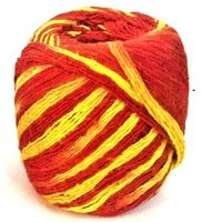 Kuhu Creations Vedroopam Sacred Kalawa Mauli Thread Puja, Nazar Dhaga, (red Yellow Cotton Ball, 6 Units)