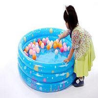 Kuhu Creations Explorer Tin Toy Boat 1pc, Bath Toys 5pcs & Colorful Ping Pong Style Ball 24pcs Baby Swimming & Sounding Bath Toys