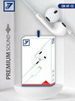 One7 On Hf-13 Lightning Earphone With Deep Bass Compatible With iPhone