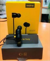 Realme Earbuds With Mic For Android Smartphones (black) (oem)