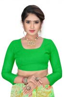 Mahadev Enterprise Georgette Saree With Separate Blouse Piece (dc277bb)