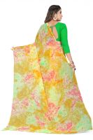 Mahadev Enterprise Georgette Saree With Separate Blouse Piece (dc277cc)