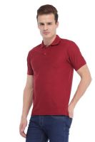 Tangy Men's Red Polo T-Shirt
