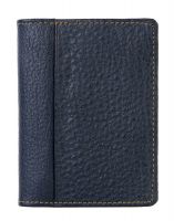 Jl Collections Navy Blue Men's & Women's Leather Gift Sets (pack Of 4)