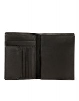 Jl Collections 7 Card Slots Unisex Leather Passport Wallet