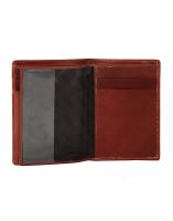 Jl Collections 7 Card Slots Unisex Leather Passport Wallet