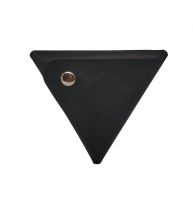 JL Collections PU Triangle shape with two side Button Closure Coin Pouch