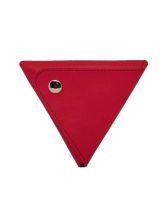 JL Collections PU Triangle shape with two side Button Closure Coin Pouch