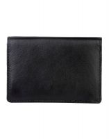 Jl Collections 5 Card Slots Men's Leather Card Case Wallet