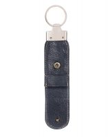 Jl Collections Blue Leather USB Keypouch