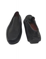 Jl Collections Men's Formal Black Mocassin Shoe (code - Jl_ms_3488_bk)