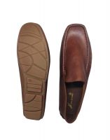 Jl Collections Men's Formal Brown Mocassin Shoe (code - Jl_ms_3488_dbr)