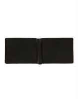 Jl Collections Mens Black Genuine Leather Wallet (8 Card Slots)