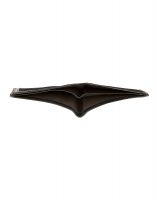 Jl Collections Mens Black Genuine Leather Wallet (8 Card Slots)