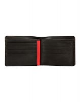 Jl Collections Men's Black Genuine Leather Wallet (18 Card Slots)