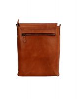 Jl Collections Unisex Tan Leather Shoulder Sling Bag (code - Jl_sb_3441)