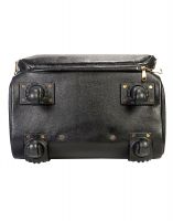 Jl Collections 22 Inches Leather Trolley Bag