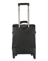 Jl Collections 22 Inches Leather Trolley Bag
