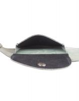 Jl Collections Men's Green Leather Belt Pouch