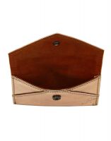 Jl Collections Women's Gold Polyurethane (pu) Credit Card Holder