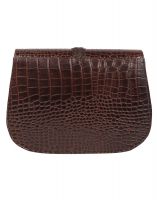 Jl Collections Women's Leather Brown Shoulder Sling Bag