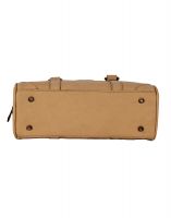 Jl Collections Women's Leather Beige Shoulder Sling Bag
