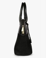 Jl Collections Women's Leather & Jute Shoulder Bag - (code - Jlfb_47)