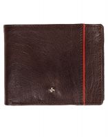 Jl Collections 4 Card Slots Brown Men's Leather Wallet & Key Wallet Gift Sets (pack Of 2)