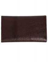 Jl Collections 4 Card Slots Brown Men's Leather Wallet & Key Wallet Gift Sets (pack Of 2)