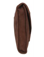 Jl Collections Brown Women's Leather Clutches