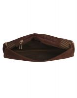 Jl Collections Brown Women's Leather Clutches