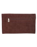 Jl Collections Women's Leather Brown Clutches