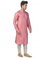 Limited Edition Cotton Silk Regular Fit Self Design Kurta Pajama ( Code - Akakkuset110)