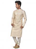 Limited Edition Cotton Silk Regular Fit Self Design Kurta Pajama ( Code - Akakkuset101)