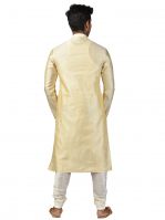 Limited Edition Cotton Silk Regular Fit Self Design Kurta Pajama ( Code - Akakkuset124)