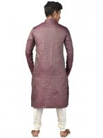 Limited Edition Cotton Silk Regular Fit Self Design Kurta Pajama ( Code - Akakkuset128)