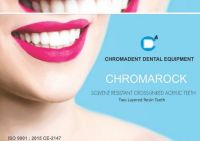 Chromarock Two Layered Acrylic Teeth Set Of 4 - ( Code - Ctl-4 )