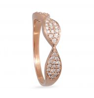 Jewelroof  0.23 cts Diamond & Gold The Paulina Ring