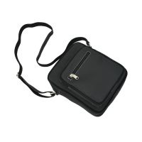 Aquador Messenger Bag With Black Faux Vegan Leather(ab-s-1514-black)