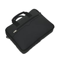 Aquador Laptop Cum Messenger Bag With Black Faux Vegan Leather - ( Code -ab-s-1462-black )