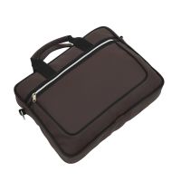 Aquador Laptop Cum Messenger Bag With Brown Faux Vegan Leather- ( Code -ab-s-1467-brown)