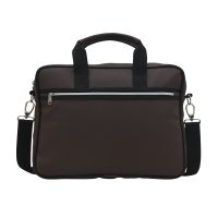 Aquador Laptop Cum Messenger Bag With Brown Faux Vegan Leather- ( Code -ab-s-1467-brown)